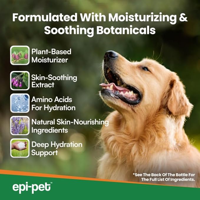 Epi-Pet Unscented Skin Enrichment Spray for Pets, 16-Ounce (90558)