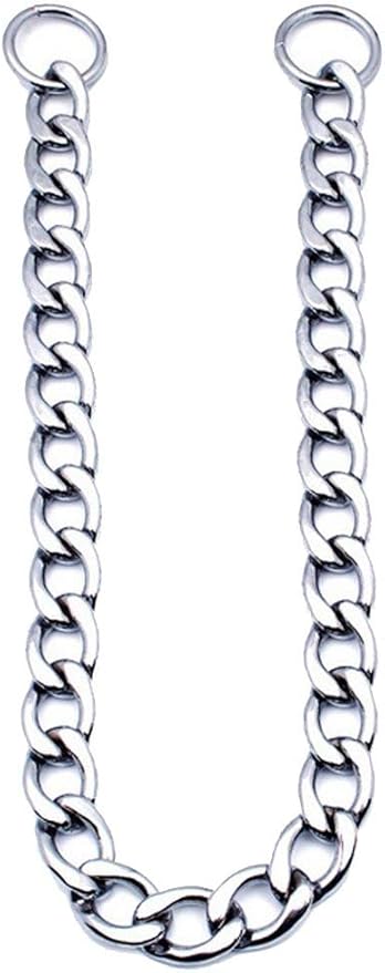 SGODA Chain Dog Training Choke Collar, 16 in, 2.0 mm