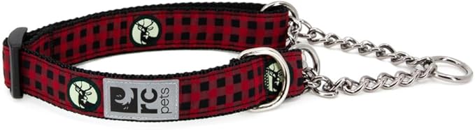 RC Pets 0.6" Martingale Training Collar, X-Small, Urban Woodsman