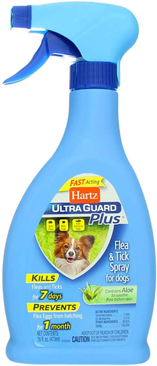 UltraGuard Plus Flea And Tick Treatment Spray For Dogs