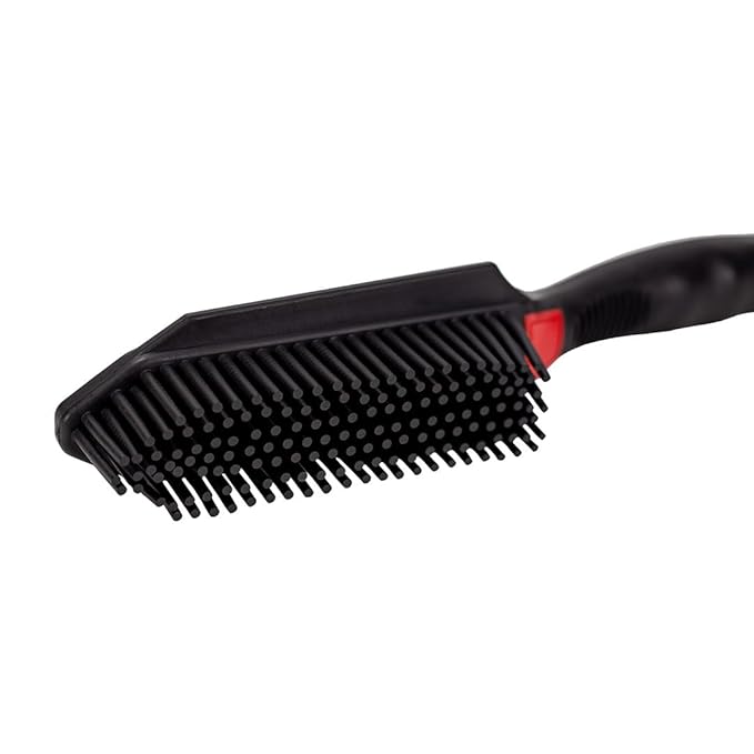 Maxshine Pet Hair & Lint Remover Silicone Brush – Flexible Rubber Bristles for Upholstery Carpets & Auto Interior – Easy-Clean Grip Tool