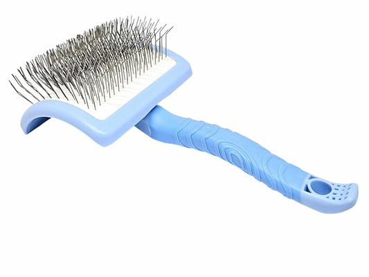 Grooming Detangling Large Dog Slicker Brush, Best for Doodle, Goldendoodle, Labradoodle, Poodle. Groom Like a Professional, Fluff Detangle Style, Saves Time and Energy