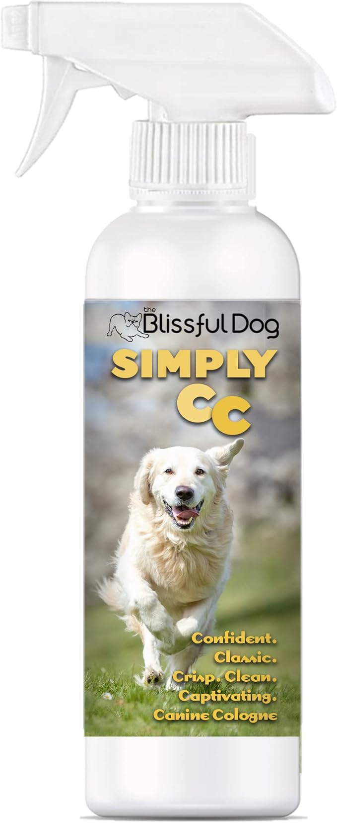 The Blissful Dog Simply CC Dog Cologne, 16 oz.