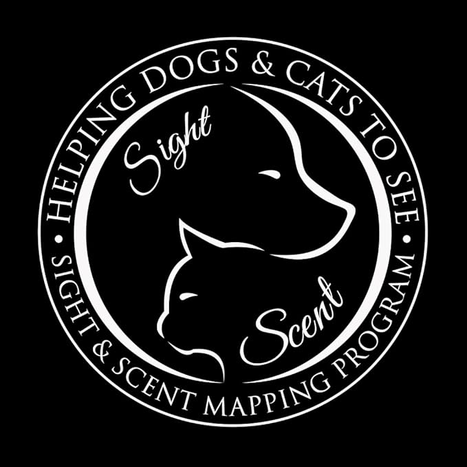 Sight and Scent Mapping Program for Blind or Sight Impaired Dogs and Cats, Set of 2, One for You and One for Friend/Family