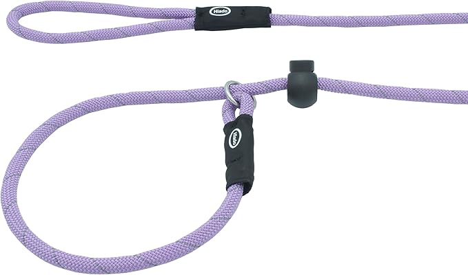 Slip Lead Dog Leash Reflective with Stopper Loop Rope Training No Pull for Medium Large Dogs 6ft Lavender