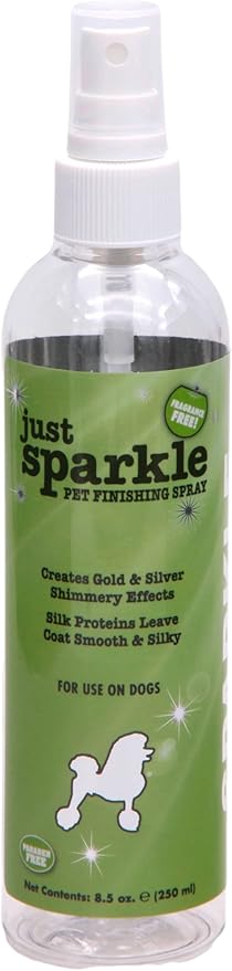 Showseason® Just Sparkle Spray 8.5 oz. | Fragrance and Paraben Free | Biodegradable and Non-Toxic | Made in The USA