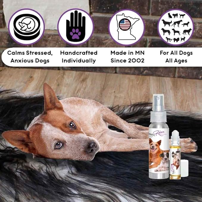 The Blissful Dog Blue Heeler Relax Dog Aromatherapy Spray for Your Dog's Anxiety