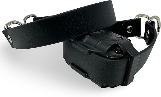 SparkDog Collars 1” Quick Adjust E-Collar Replacement Strap – Quick-Adjust, Waterproof & Durable – Fits Dogtra & Most Brands – Made in USA for Working Dogs, Hunters & Pet Owners (Black, Standard Beta)