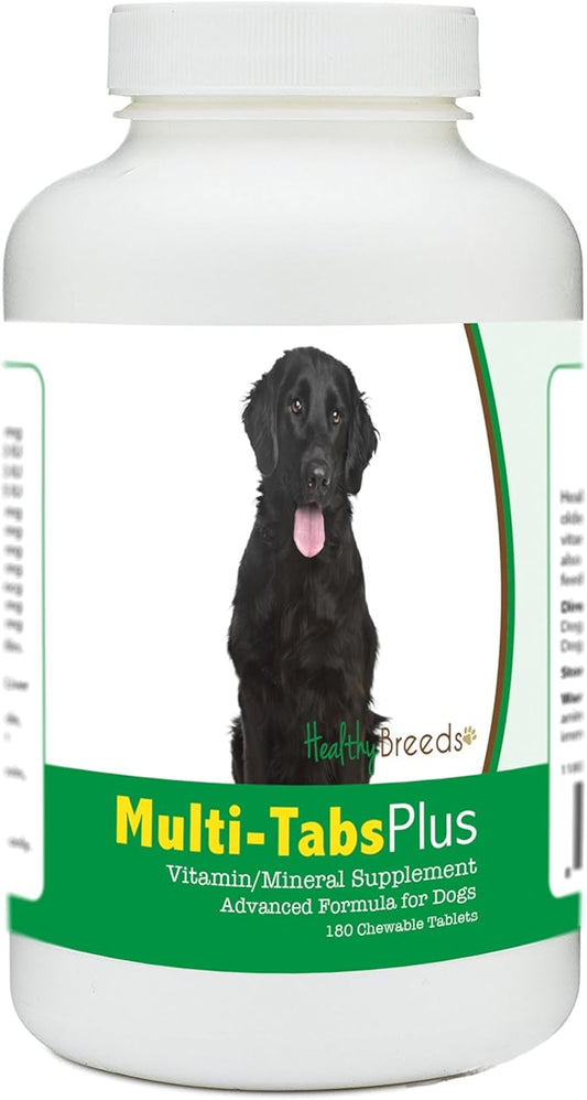 Healthy Breeds Flat Coated Retriever Multi-Tabs Plus Chewable Tablets 180 Count