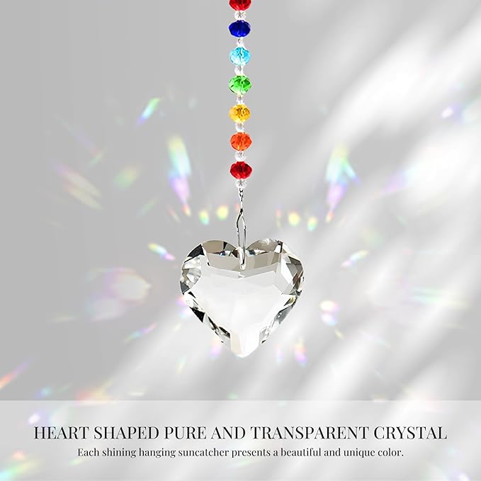 Pet Memorial Gifts for Dogs Cats - Look for me in The Rainbows Crystal Suncatcher Pet Loss, Pet Sympathy, Rainbow Bridge Sympathy Gifts for Loss of Dog Cat, Thoughtful Dogs and Cats Remembrance