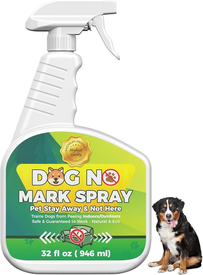 32oz No Pee on Plants Spray – Protects Yard & Home Furnishings – Gentle Training for Puppies