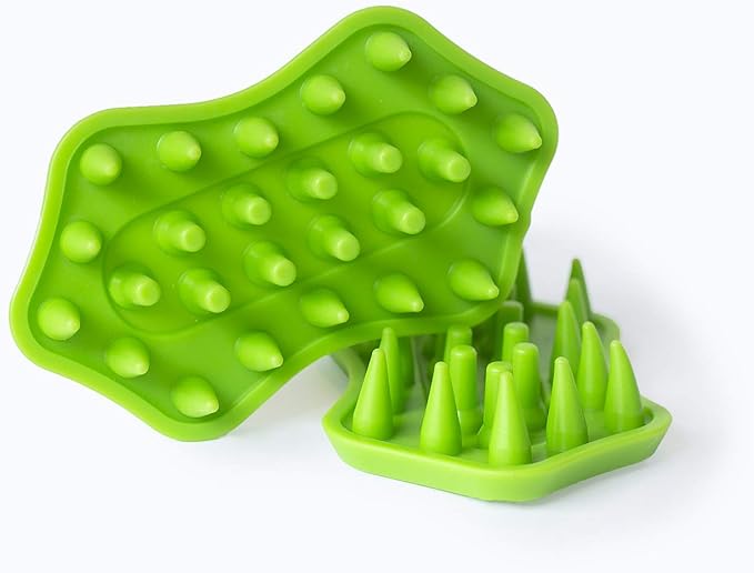 Pet Deshedding Brush for Short Long Hair Dogs and Cats - Massaging Comb for Grooming and Knot Release