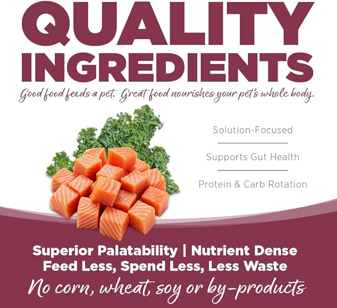 NutriSource Pure Vita Salmon & Kale Dog Food, 4LB