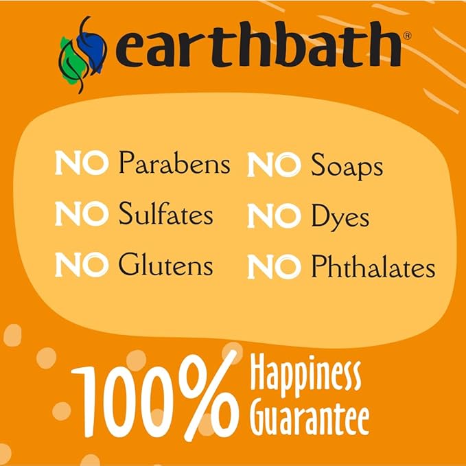 earthbath, Vanilla & Almond 3-in-1 Dog & Puppy Deodorizing Spritz - Dog Odor Eliminator for Strong Odor, Cruelty-Free Cologne, Wash Spray, Made in USA, Bathing Supplies - 8 Oz (1 Pack)
