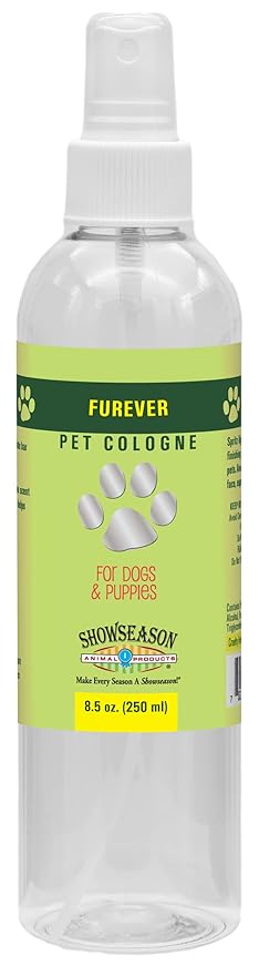 Showseason® Furever Dog Cologne 8.5 oz. Dog Perfume Long-Lasting | Deodorizing Spray | Made In The USA