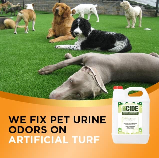 Remove Pet Urine Smells from Artificial Turf! Makes 40 Gallons. Buy 2 and Save