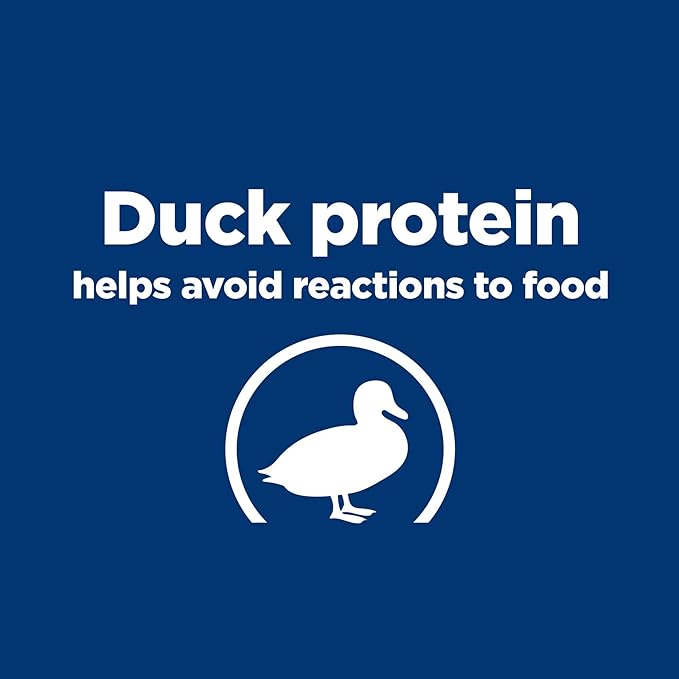 Hill's Prescription Diet d/d Food Sensitivities Dry Dog Food, Potato & Duck, 8 lb. Bag