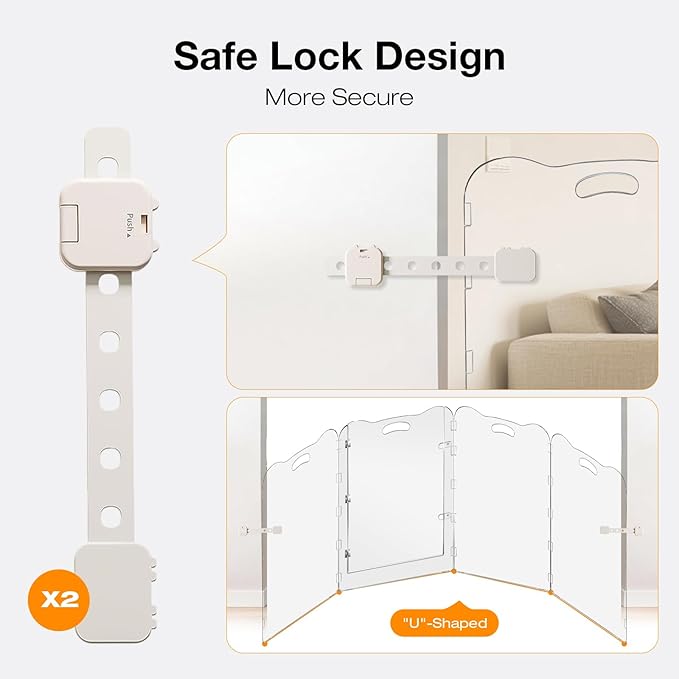 38"Tall Clear Dog Gate Acrylic With Magnetic Open Door,Convenient Entry And Exit,38"High,4-Panel Clear Pet Gate Foldable,acrylic dog gate For Doorway,Stair,Protect Decoration,For Medium And Large Pet