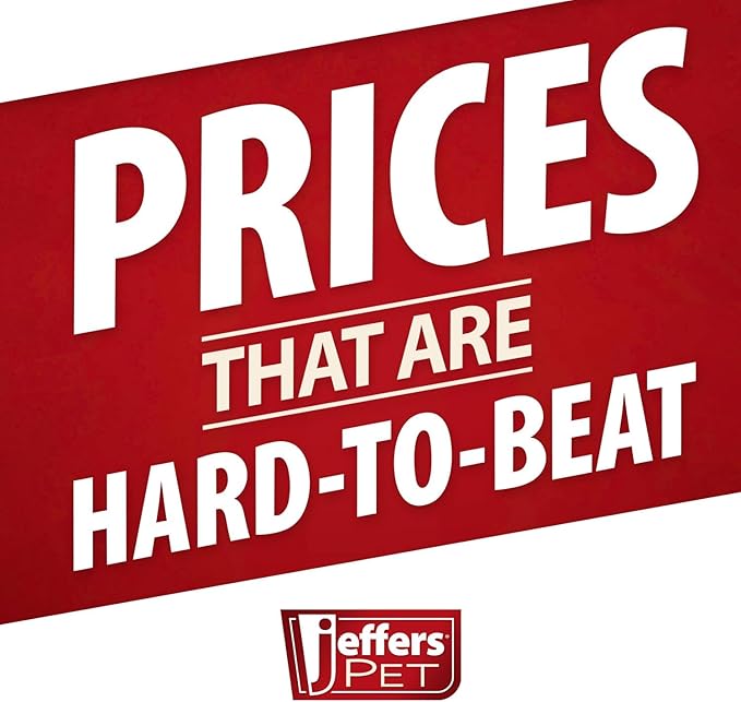 Jeffers Pet Flying Saucer Puppy Food & Water Dish, 15" D x 2" – Perfect for Single or Multiple Puppies, Dry & Wet Food, Weaning Dish, Non Tip Dog Feeding & Training Feeder - Easy to Clean