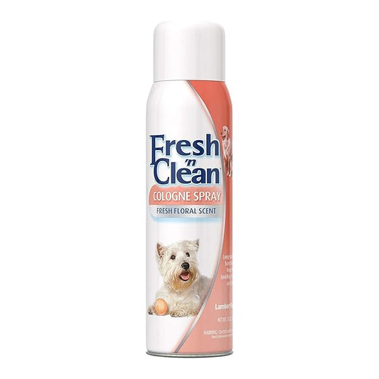 PetAg Fresh ’n Clean Cologne Spray - Floral Scent - 12 oz - Controls Odor & Keeps Dogs Smelling Fresh