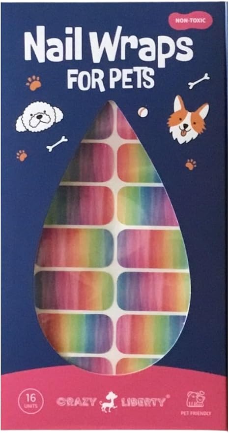 Pet Nail Polish Wraps