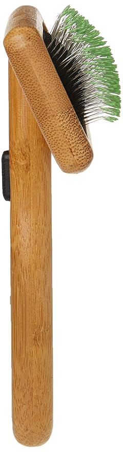Bamboo Groom Soft Slicker Brush Medium