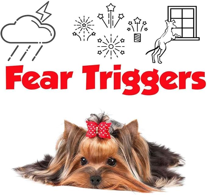 The Blissful Dog Yorkshire Terrier Relax Roll-ON Aromatherapy for Dogs - Anxiety Relief for Dogs
