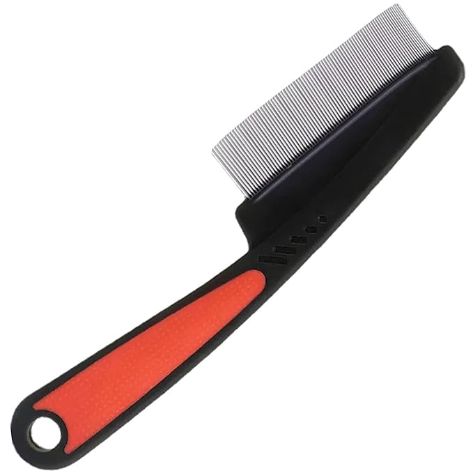 Multifunctional Dandruff Comb, Stainless Steel Fine Tooth Comb Dandruff Remover for Kids Adults Pets Dog
