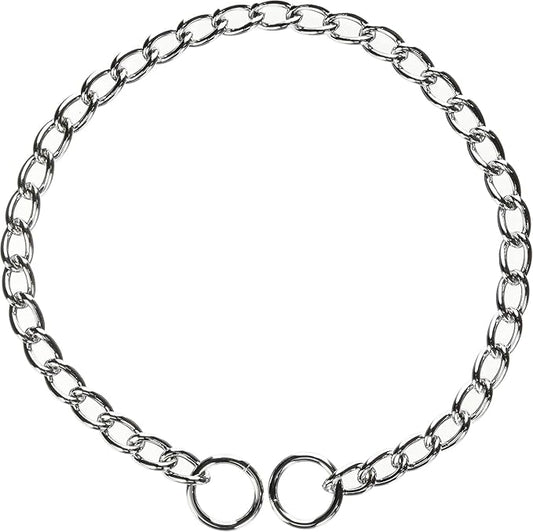 Hamilton Metal Slip Link Choke Chain Dog Collar, Extra Heavy 4.0mm x 26"