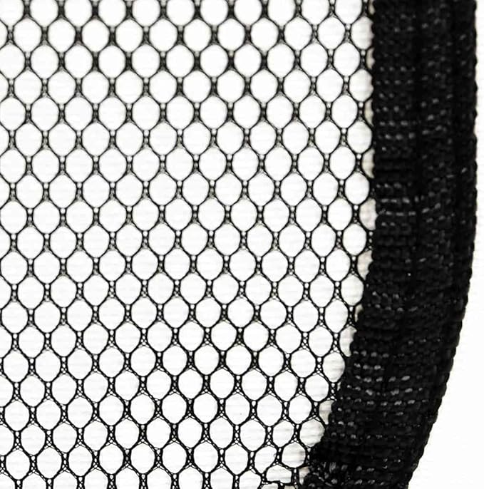 vidaXL Dog Playpen Black and Cream Polyester, Steel 35.4x35.4x22.8 in