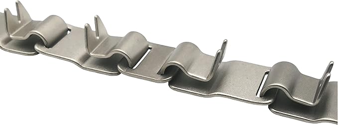Herm Sprenger NeckTech Sport Matt Stainless Steel Dog Prong Collar with ClicLock Buckle and D-Ring No-Pull Pinch Collar for Small Medium Large Dogs Made in Germany (19in (48cm))