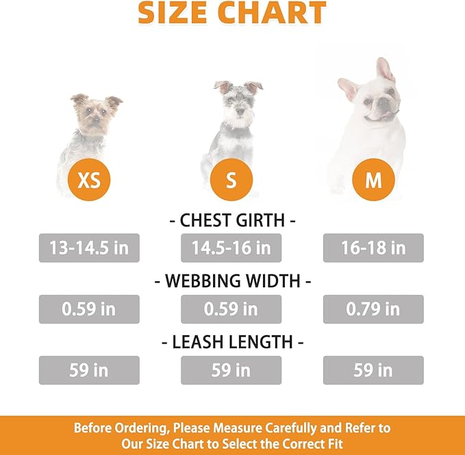 KOOLTAIL Dog Harness and Leash Set, Cute Pink Girl Dog Harness Medium Sized Dog, Step in No Pull Soft Mesh Pet Vest Harness Collar for Dogs Cats, Plaid Puppy Halters for Outdoor Walking, Pink M