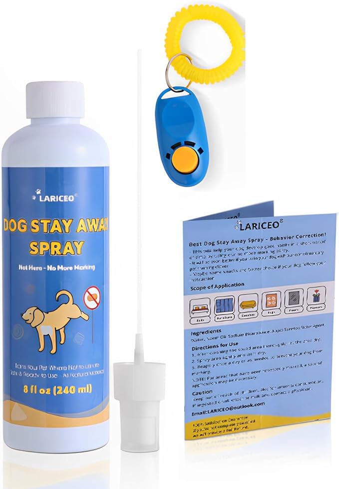 8 Fl Oz Help Dogs Stop Marking in Your Home, Promote Good Behavior in Dogs, Easy-to-Use Spray for Marking Habits, Help Dogs Stop Marking in Your Home