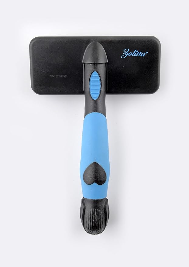 Mr. Slick Medium Slicker Brush, Slicker Brush for Dogs, Dog Brush, Poodle Brush, Dog Brush for Shedding, Dog Grooming, Pet Supplies, Comb Substitute, Dog Products, Brushes for any Grooming Kit