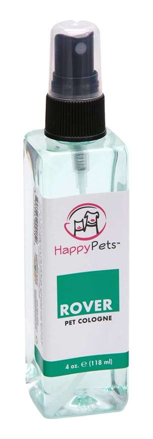 Showseason Happy Pets® Rover Clover Dog Cologne 4 oz.| Dog Perfume Long Lasting | Deodorizing Spray
