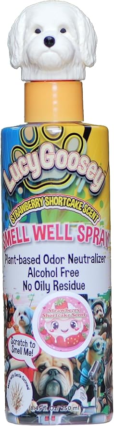 Dog Deodorizing Spray – Natural Grooming Mist for Dogs – Long-Lasting Fresh Scents – Alcohol-Free, Moisturizing, Detangling – Smell-Good Coat Spray