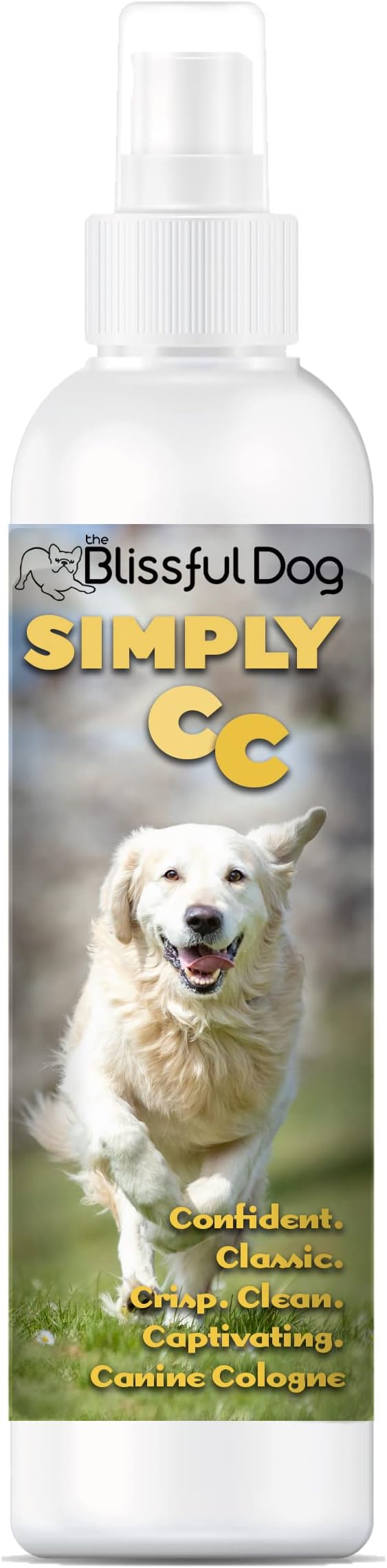 The Blissful Dog Simply CC Dog Cologne, 8 oz.