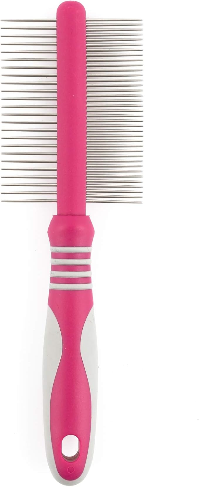 Ancol Ergo Double Sided Cat Comb, Red, White