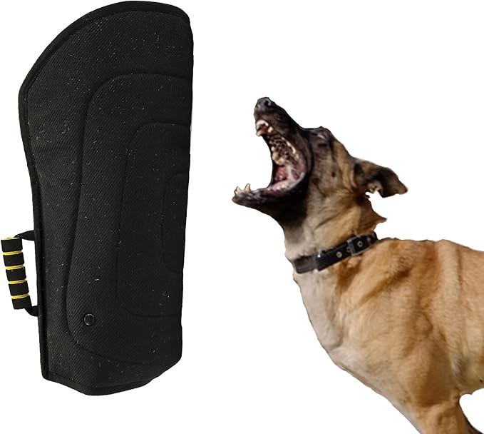 Morezi Dog Bite Sleeve Training Protection, Heavy Duty Nylon Durable, Fit Pit Bull German Shepherd Malinois, Puppy Small Dogs Training Biting Tugging War Toy - Black