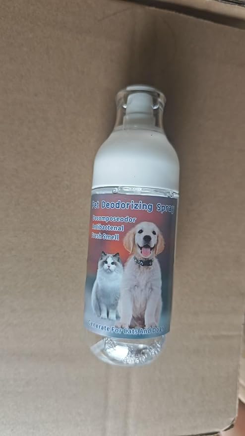Pets Deodorizing Spray for Dogs | Best Odor Eliminating Spray for All Dogs & Cats，Fresh aroma, harmless，5 Ounces-1 Pack（Sample）