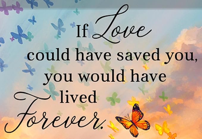 The Bridge Collection 18" 'Lived Forever' Dog Memorial Garden Flag - Dog Memorial Hanging Flag - Pet Loss Flag