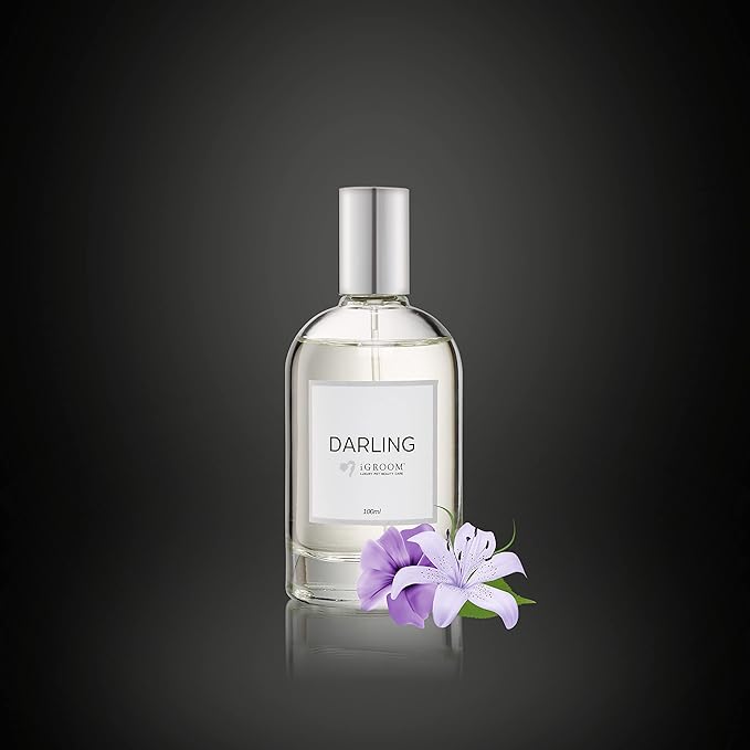 iGroom Pet Perfume Darling, Luxury Pet Beauty Care, Floral Scent, Long Lasting, Made in USA, 100ml