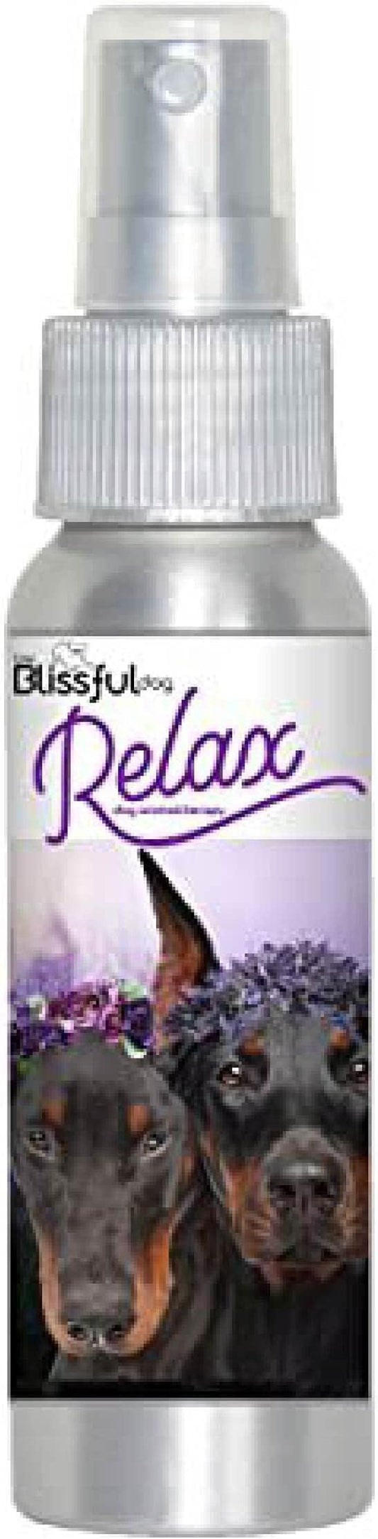 The Blissful Dog Doberman Pinscher Relax Dog Aromatherapy Spray for Your Dog's Anxiety