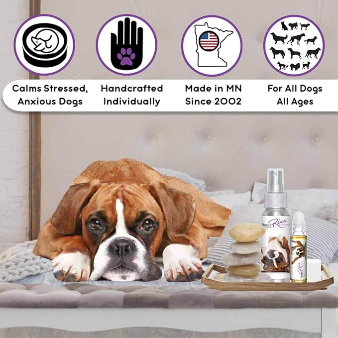 The Blissful Dog Boxer Relax Dog Aromatherapy Spray for Your Dog's Anxiety