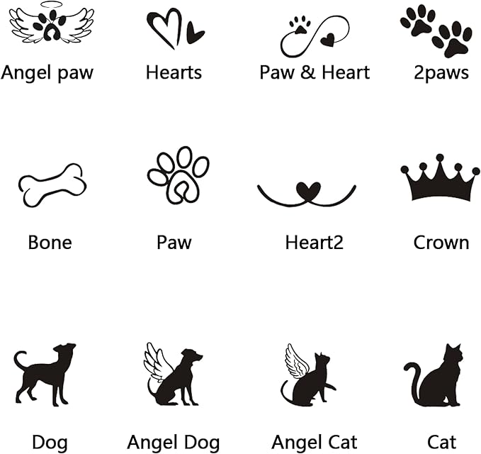 EDSG Personalized Dog Memorial Gifts for Loss of Dog - Pet Sympathy Gifts, Custom Pet Bereavement Gift, Rainbow Bridge Memorial Suncatcher for Cat (Design 1)
