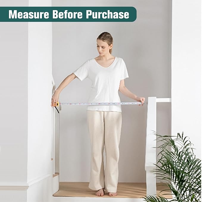 Kinfant Baby Gate, Extra Tall Walk Thru Baby Gate Kit with 6-Inch Extension, Pressure Mounting & Wall Cups, 41-Inch (1 Count, Pack of 1)