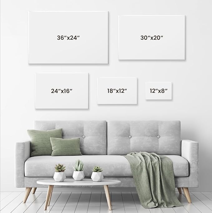 Dem Canvas Personalized Dog Memorial Canvas, Waiting At The Door, Pet Memorial Gifts, Dog Remembrance Wall Art, Pet Loss Canvas (12x08)