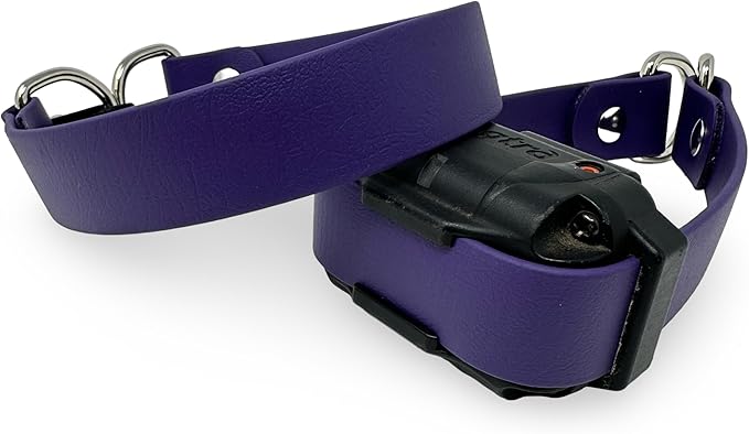 SparkDog Collars 1” Quick Adjust E-Collar Replacement Strap – Waterproof & Durable – Fits Dogtra & Most Brands – Made in USA for Working Dogs, Hunters & Pet Owners (Purple, Standard Beta)