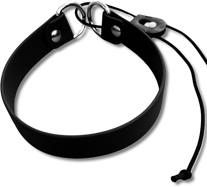 SparkDog Collars 1” Quick Adjust E-Collar Replacement Strap – Quick-Adjust, Waterproof & Durable – Fits Dogtra & Most Brands – Made in USA for Working Dogs, Hunters & Pet Owners (Black, High Flex)