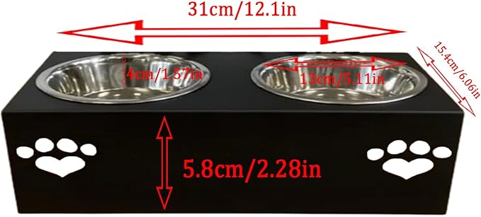 Personalized Dog Bowl Laser Engraved Custom Pet Name,Pet Feeding Supplies Bowl Stainless Steel Dog Food and Water Dishes Gift for Pet Lovers (Hiromi Dog)